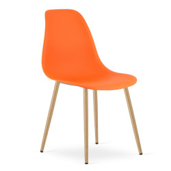 Pomerančová židle OSAKA