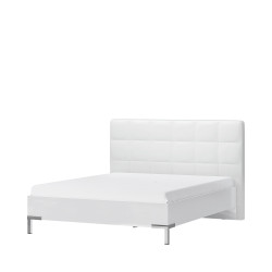 Postel PIANO - KR160V bílá lesk