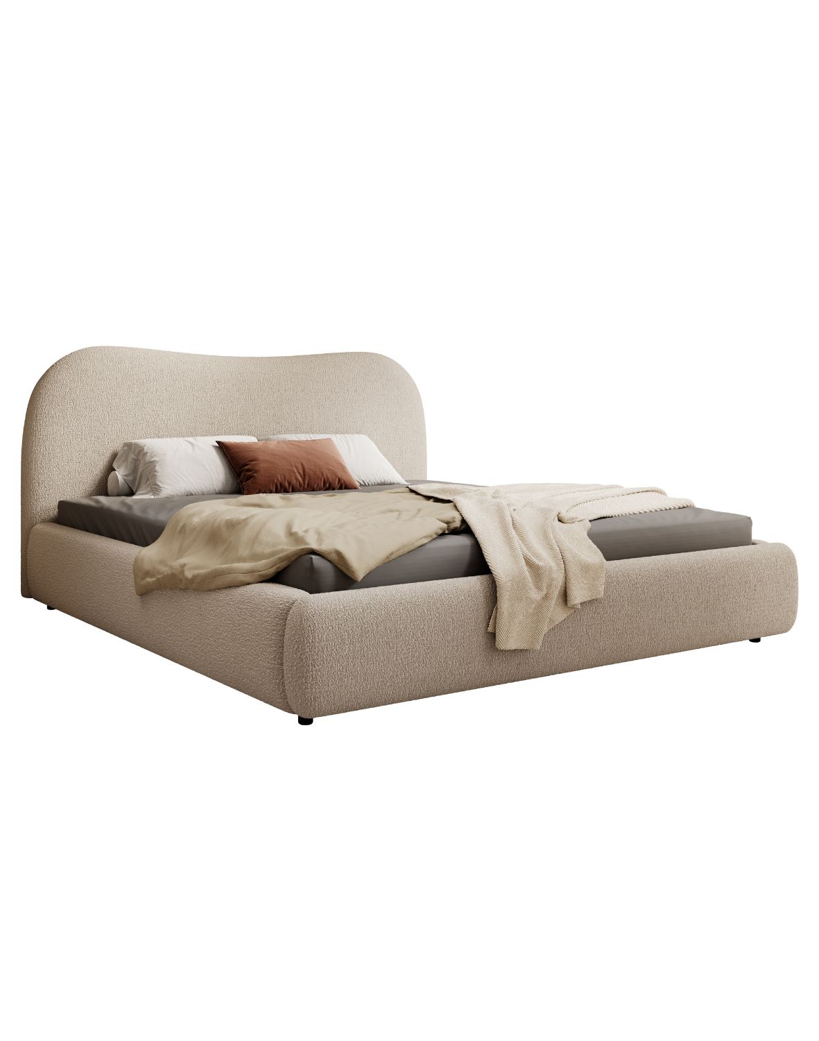 Postel Rosario s úložným prostorem