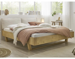 Postel z masivního dřeva Alexa 180x200 cm, přírodní smrk