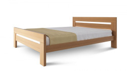 Postel z masivu NEX - buk natur 90 x 200 cm