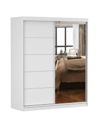 Posuvná šatní skříň se zrcadlem Bono 05 160 cm