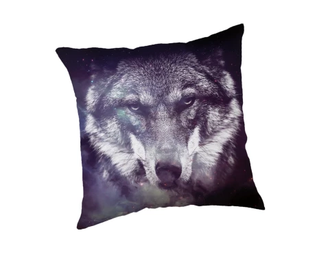 Povlak na polštář Blue Wolf, 45x45 cm