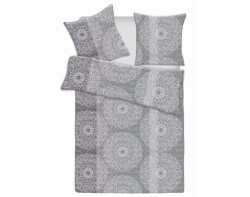 Povlečení Lanzarote, šedo-bílé