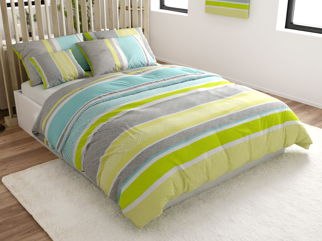 Povlečení z Renforcé bavlny BEAUTIFUL SPRING barevné Rozměr povlečení: 70 x 90 cm | 140 x 200 cm