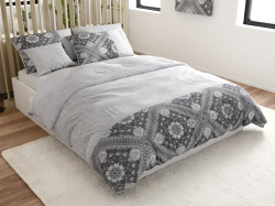 Povlečení z Renforcé bavlny KALI bílé Rozměr povlečení: 70 x 90 cm | 140 x 200 cm