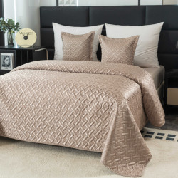 Přehoz na postel WICKER béžový Rozměr: 170 x 210 cm