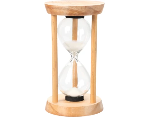 Přesýpací hodiny dřevěný rám, 8x16 cm