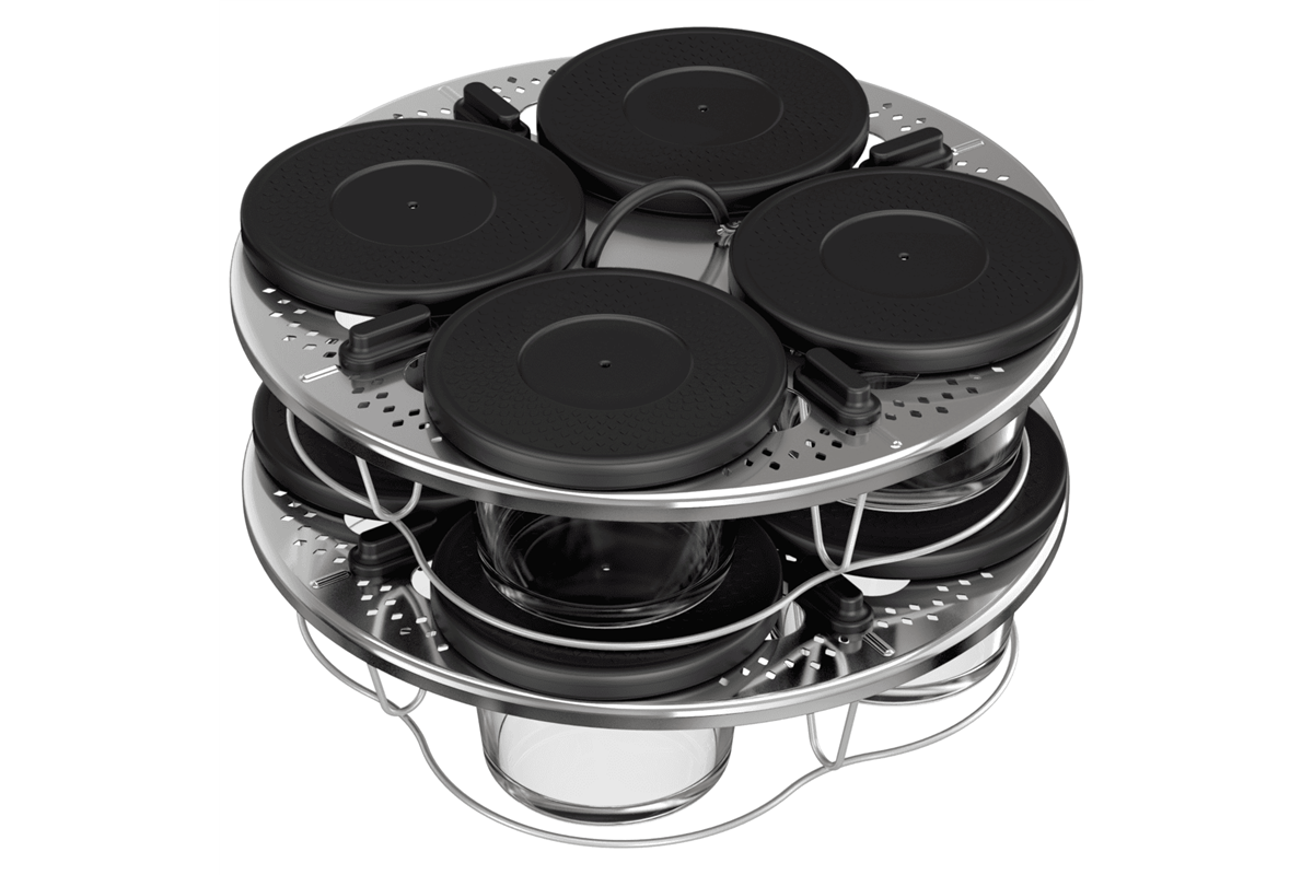 Příslušenství skleničky 8 ks k multifunkčnímu hrnci Tefal Cook4me XA6140E0
