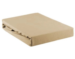 Prostěradlo Lycra 140x200 cm, oříškově hnědé