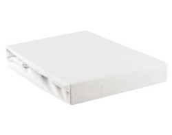 Prostěradlo Lycra 90x200 cm, bílé