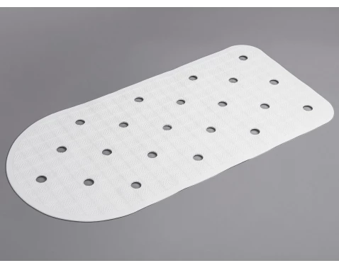 Protiskluzová podložka do vany 35x72 cm, bílá