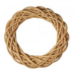 Proutěný věnec LOOP Ø25 cm přírodní