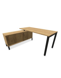Psací stůl CS5040 4-L 160 cm s sideboardem