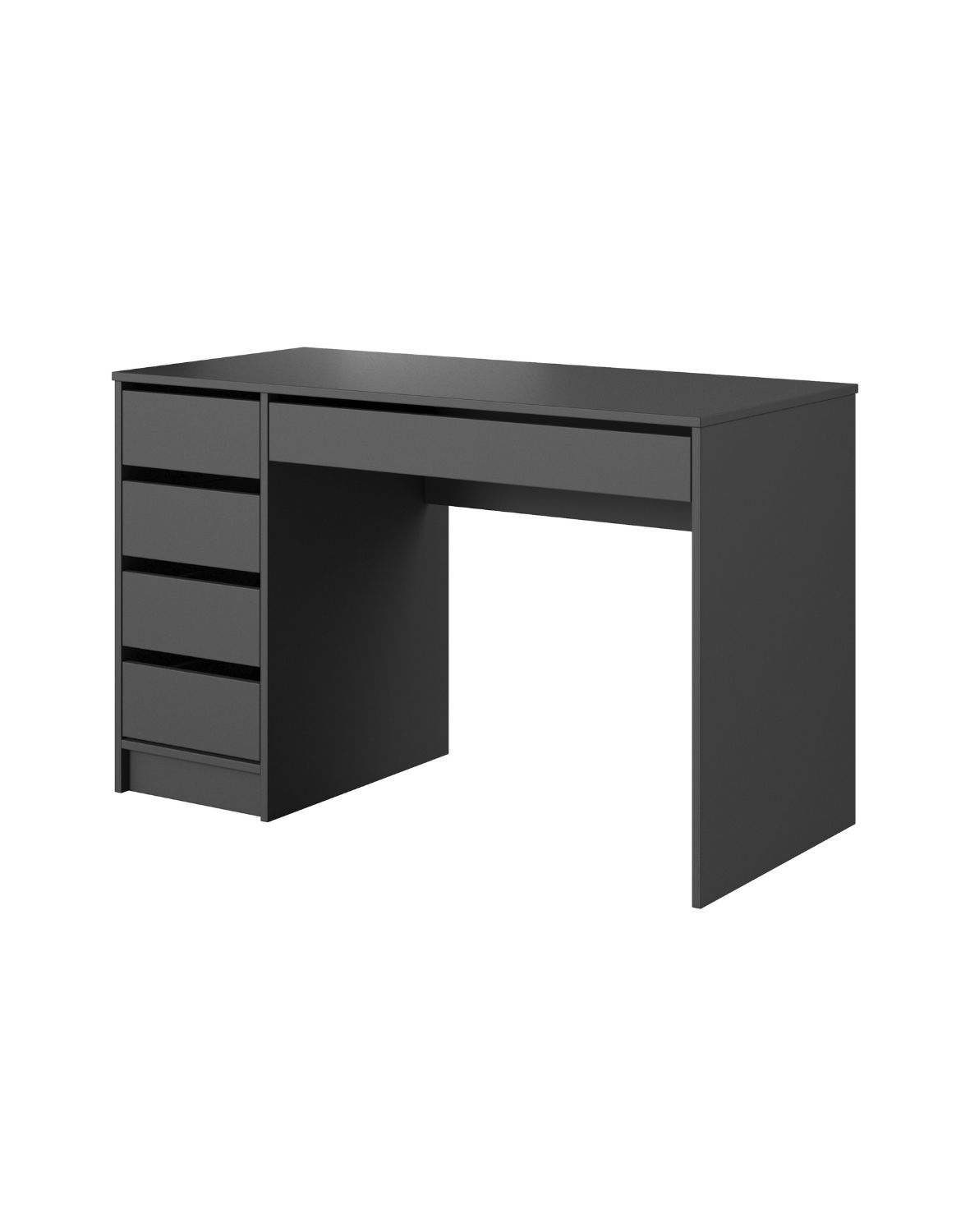 Psací stůl se zásuvkami Ada (120 cm) antracit