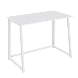 Psací stůl ZARIMO skládací 80x40 cm, bílý
