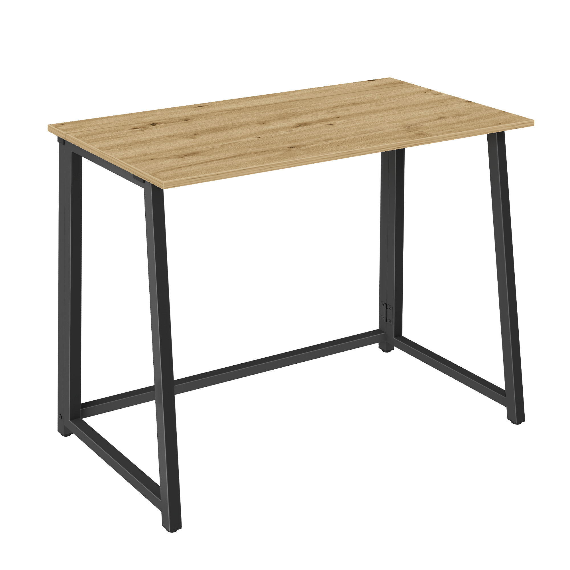 Psací stůl ZARIMO skládací 80x40 cm, dub artisan