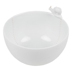 Räder Bílá porcelánová miska SLUG
