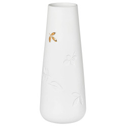 Räder Bílá porcelánová váza GOLD LEAF, malá