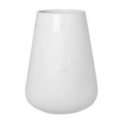 Räder Bílá porcelánová váza SEAGULL