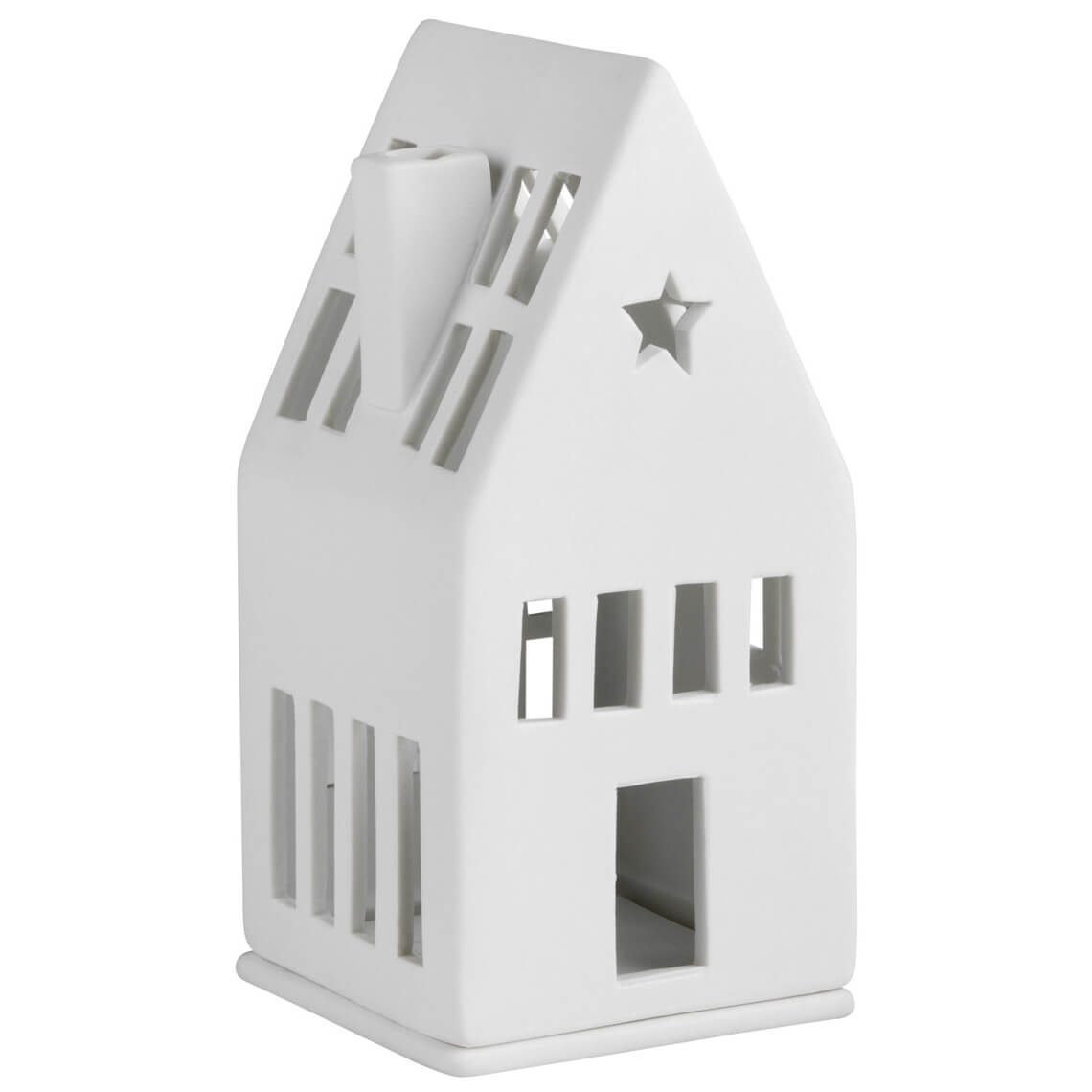 Räder Bílý porcelánový svícen DOMEČEK DREAMHOUSE