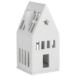 Räder Bílý porcelánový svícen DOMEČEK DREAMHOUSE