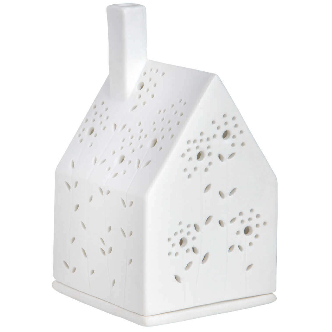 Räder Bílý porcelánový svícen DOMEČEK MEADOW