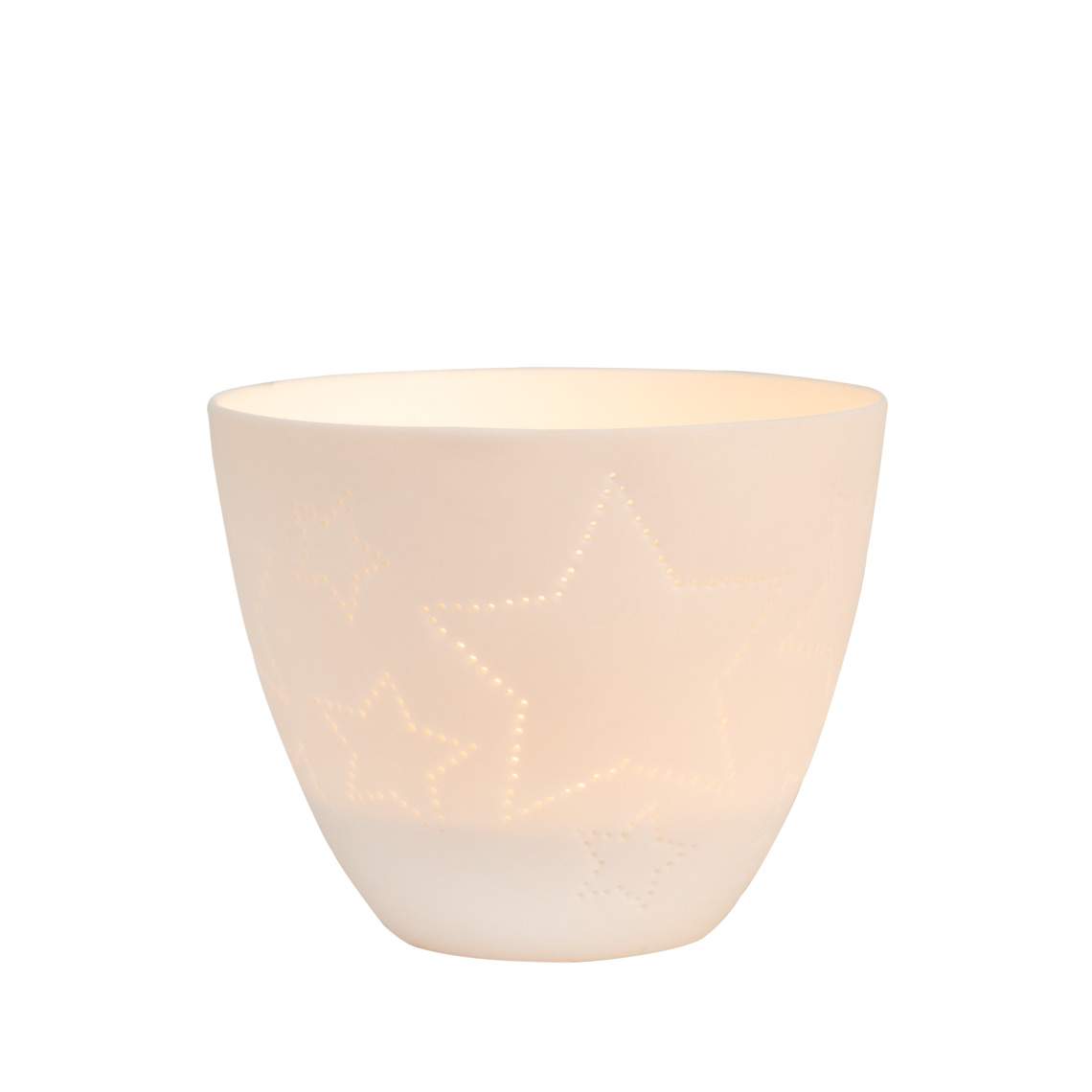 Räder Bílý porcelánový svícen MINI POETRY