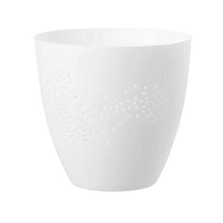 Räder Bílý porcelánový svícen SNOWLIGHTS