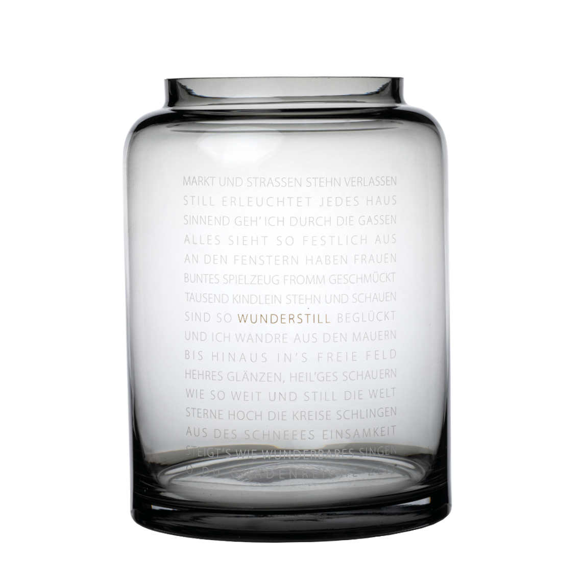 Räder Skleněná váza WINTER