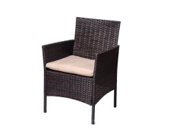 Ratanové zahradní křeslo TURIA, hnědé
