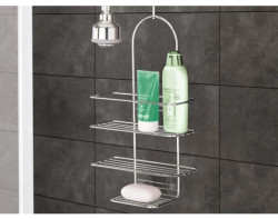 Regál do sprchy Reflex Luxy 3, chrom