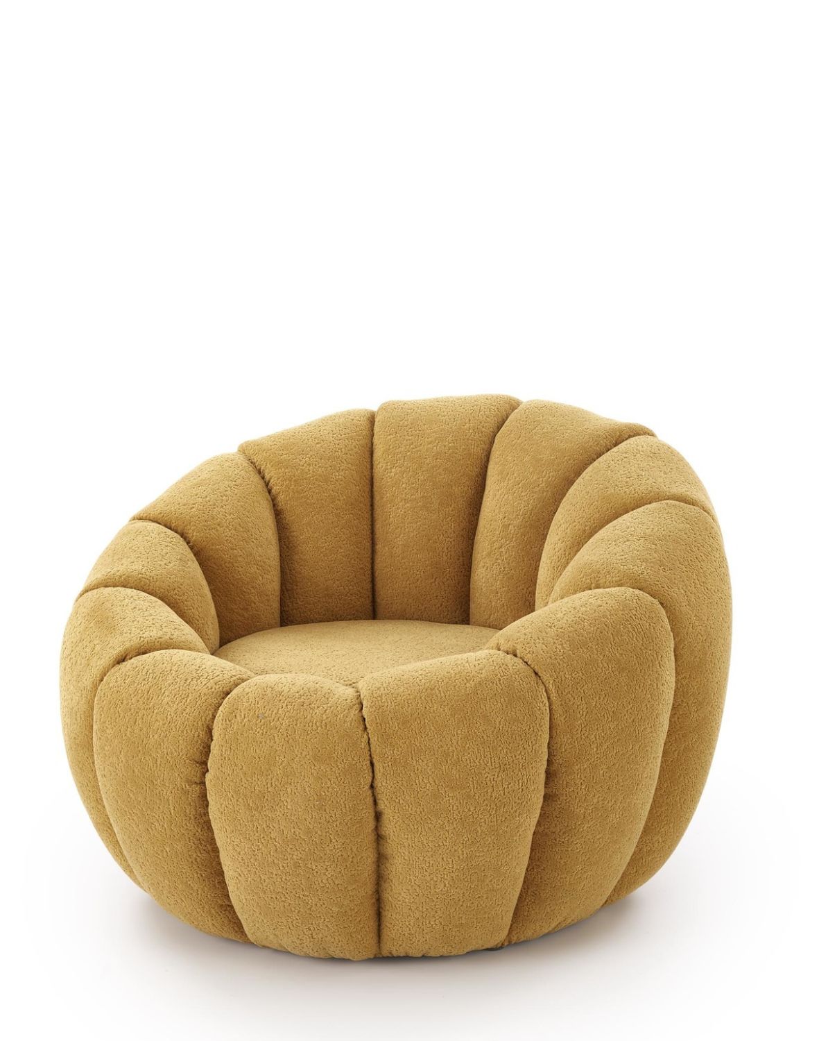 Relaxační křeslo Gaspar 2, hořčicové