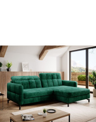 Rohová rozkládací sedací souprava Lorelle