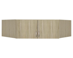 Rohový skříňový nástavec Case, dub sonoma