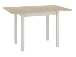 Rozkládací jídelní stůl FLIP 80(160)X80 cm, dub Cremona Torro/kašmír