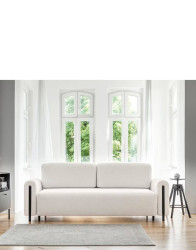Rozkládací pohovka Arcadova II, bouclé Royal 01 – 24 h