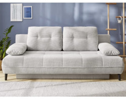 Rozkládací pohovka Till, šedo-béžová látka