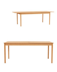 Rozkládací stůl Blair 180–230 cm, přírodní dub