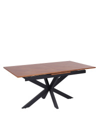 Rozkládací stůl Pietro, 160–200 cm, tmavý ořech