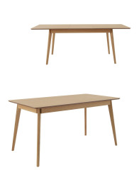 Rozkládací stůl Skolle 150–200 cm, přírodní dub