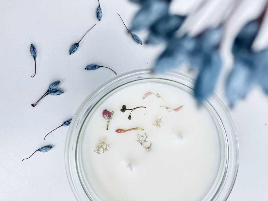 Ručně odlévaná sojová svíčka CITRONELLA & ROZMARÝN 160 ml