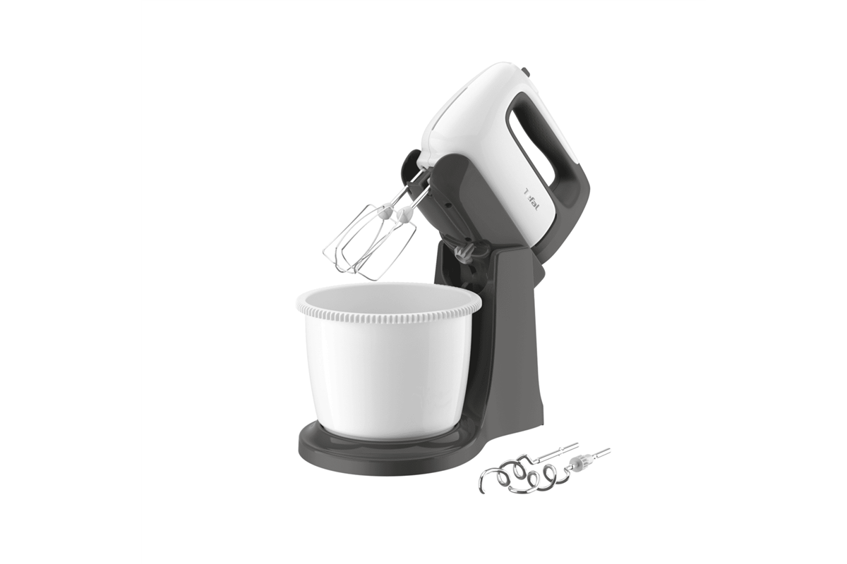 Ruční mixér s mísou Tefal Prep'Mix+ HT464138 Tmavě šedý/Bílý