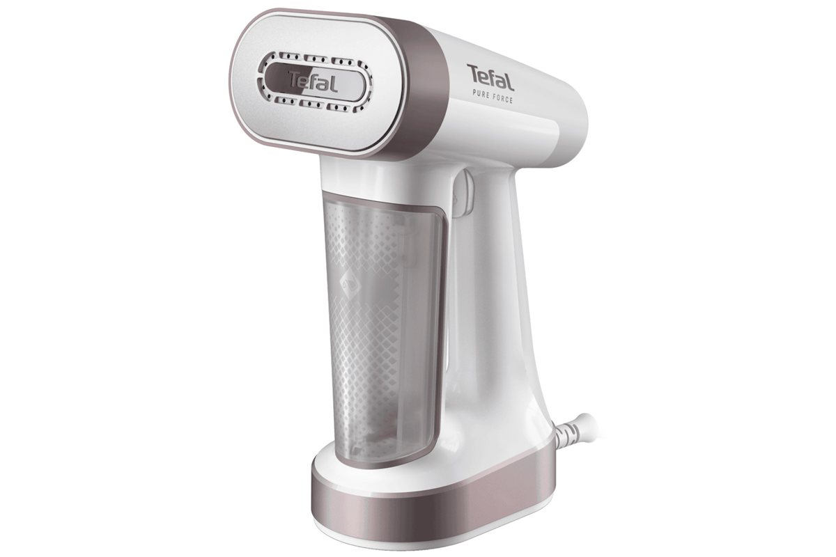 Ruční napařovač a žehlička oděvů 2v1 Tefal Pure Force DT8720E0 Skořicově růžový/Bílý