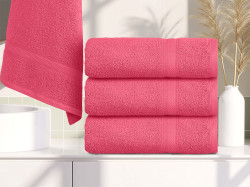 Ručník CLARYSSE ELEGANCE 60x110 cm korálový, 100% bavlna