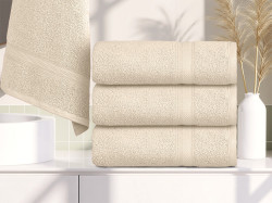 Ručník CLARYSSE ELEGANCE 60x110 cm smetanový, 100% bavlna