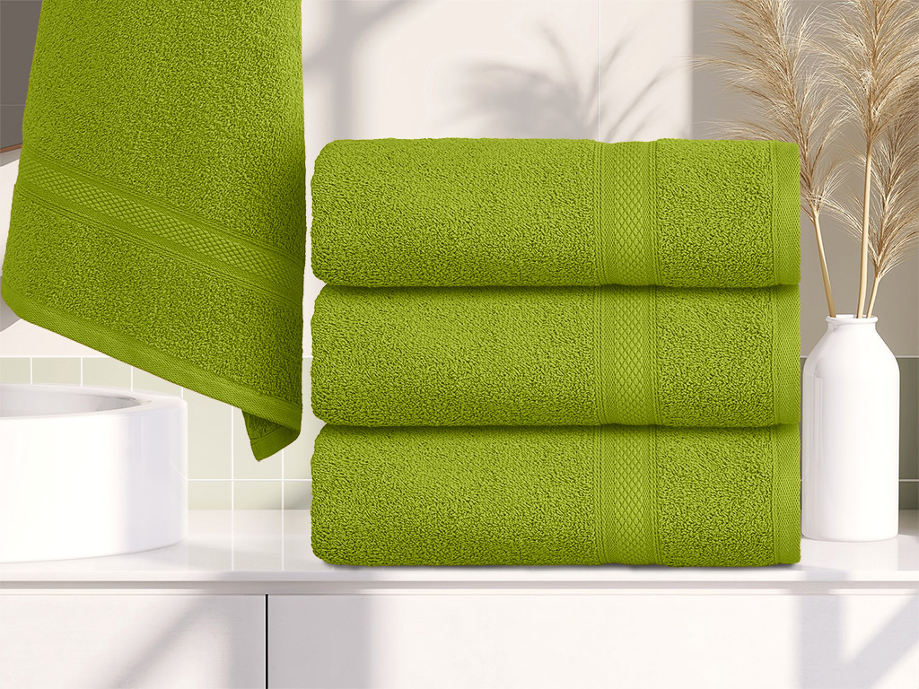 Ručník CLARYSSE ELEGANCE 60x110 cm zelený, 100% bavlna