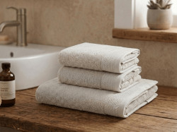 Ručník CLYR 50x100 cm krémový, 100% bavlna