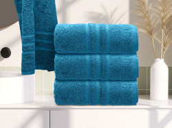 Ručník Comfort 50 x 100 cm azurový, 100% bavlna