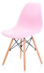 Růžová židle OSAKA